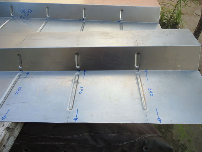 1/4 ton trailer panel build