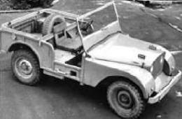 Land Rover prototype