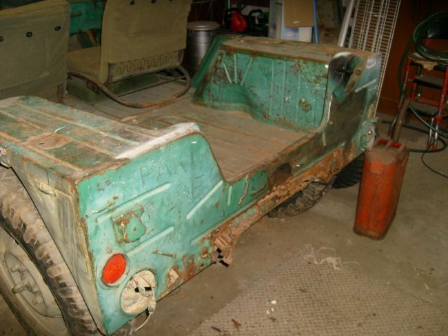 Before Restoration Rear