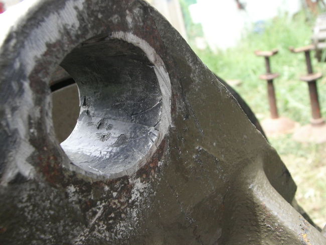 Torque rod socket.