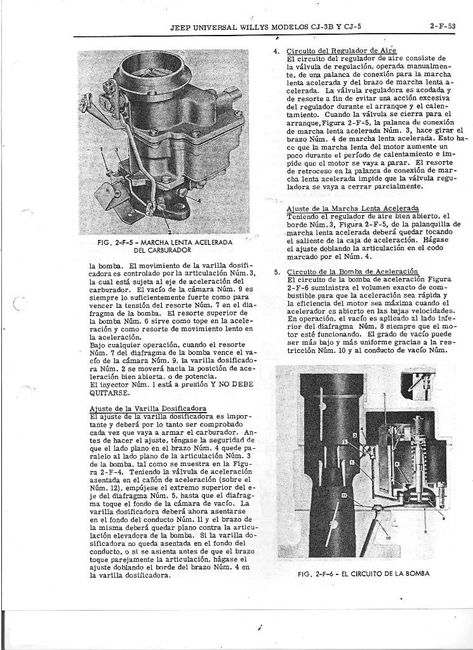 Sistema de combustible CJ3B CJ5