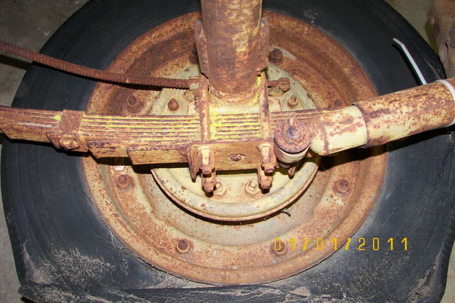 Early Willys MBT Axle