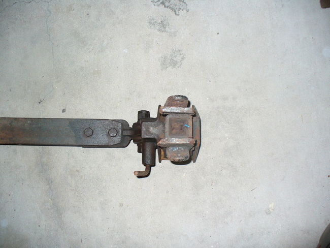 landing leg and hitch