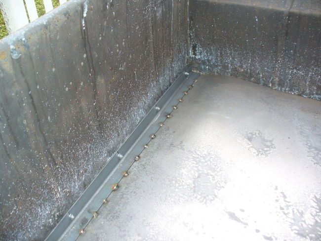 Trailer floor work