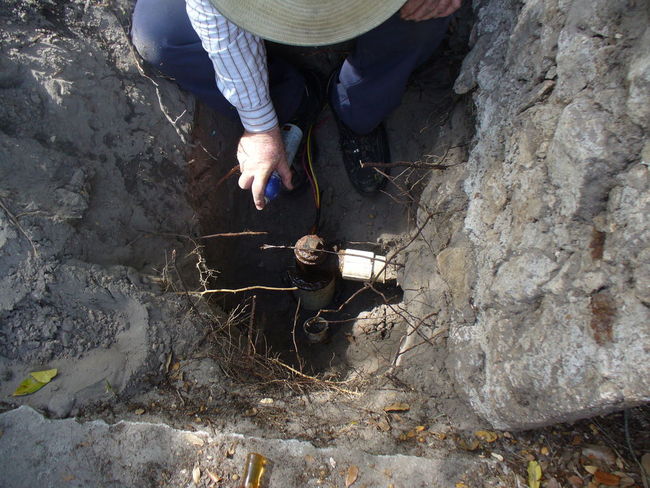 Pulling pump at Church 2014