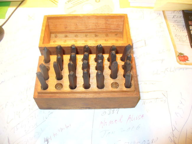 Metal stamp kit