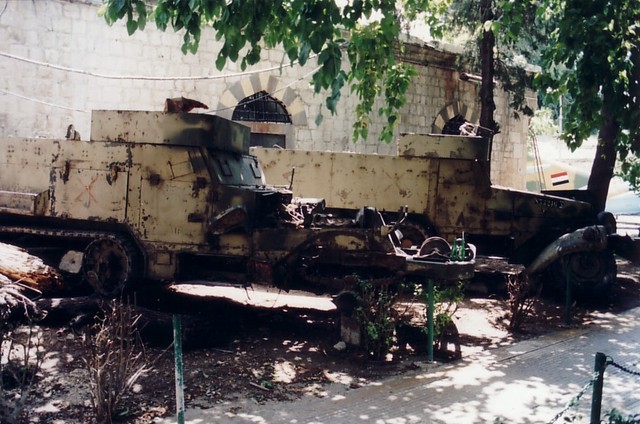 two_ex_israeli_half_track_