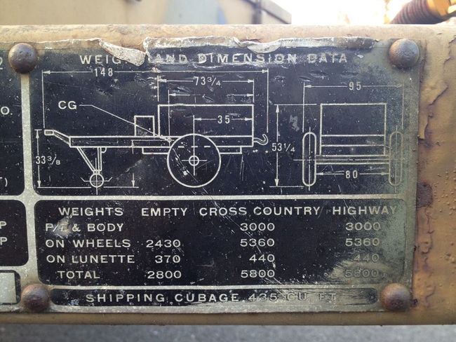 M332 Ammunition Trailer