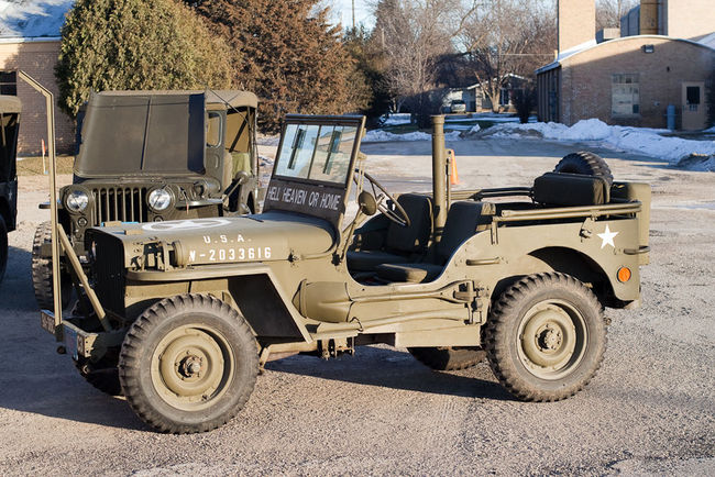 Willys MB driver's side view
