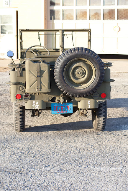 Willys MB rear view