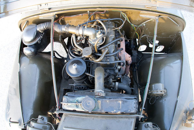 M38A1 engine compartment