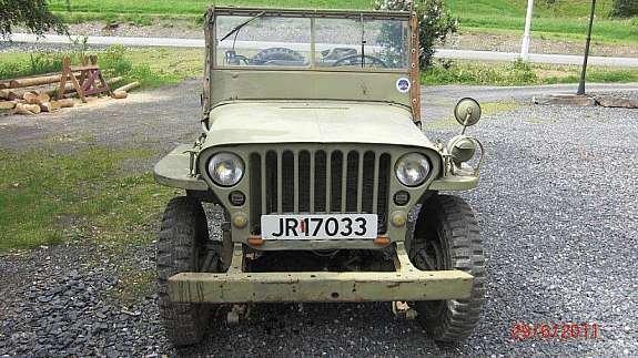Unrestored Willys MB