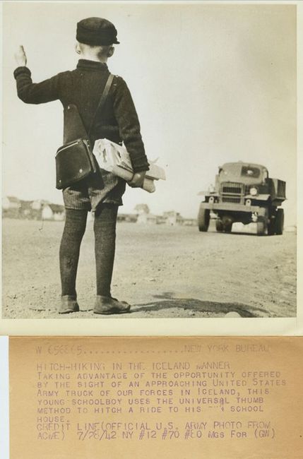 Hitch-Hiking in the Iceland Manner