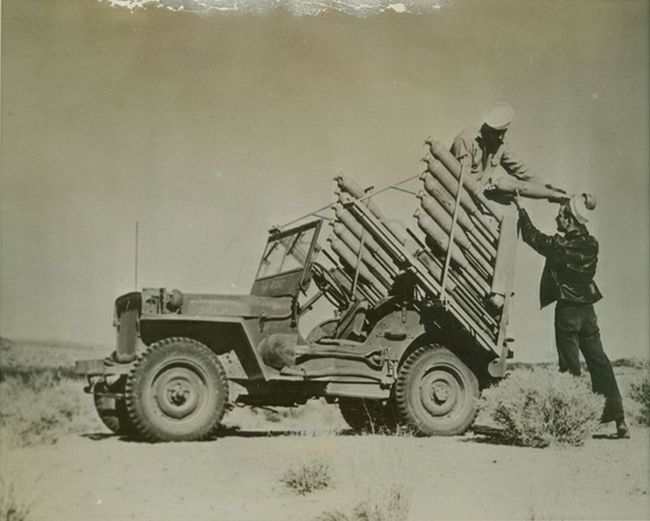 Fire Rockets From Jeep