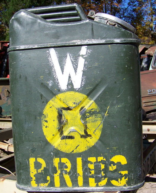 USMC CONCO aluminum water can