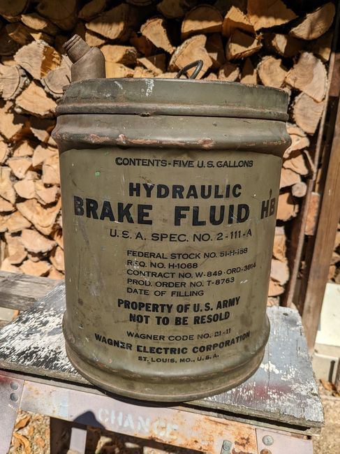 Brake Fluid Can