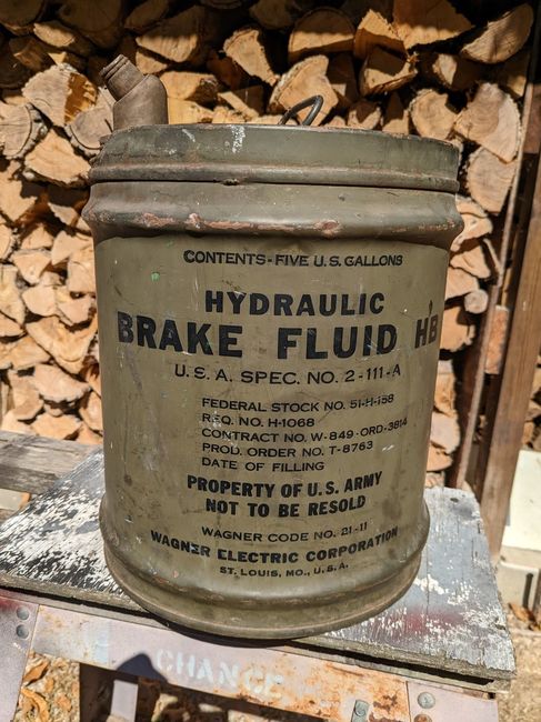 Brake Fluid Can