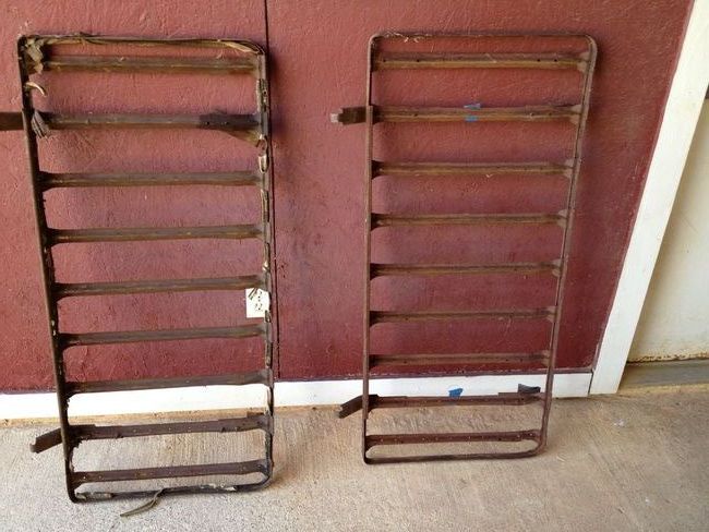 Chevrolet upper seat cushion frames