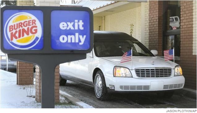 Burger King Fan's Funeral