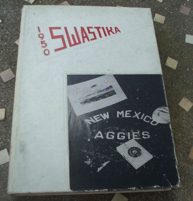 1950 yearbook, The Swastika