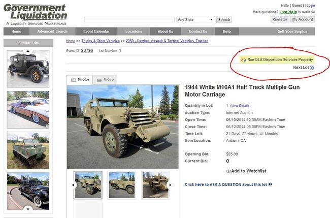 GovLiquidation Auction