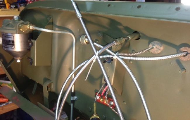 GPW Wiring/Fuel Line