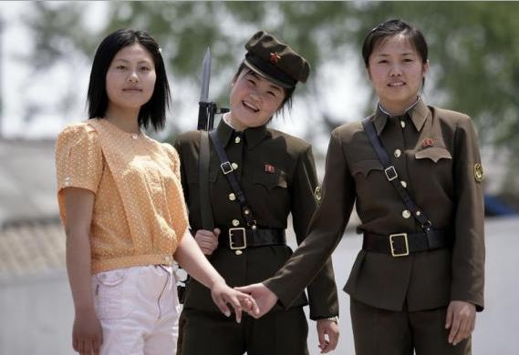 North Korean soldiers