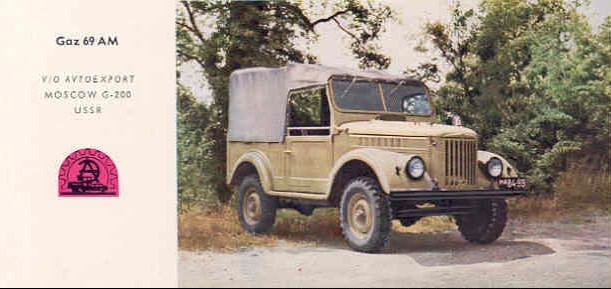 Soviet GAZ 69