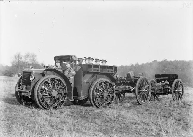 Pavesi P4, 4 x 4, Artillery Tractor tested by the British Army.