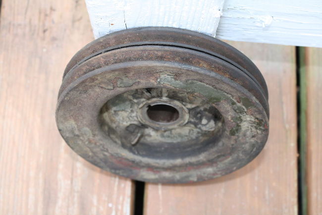 M38 Double grove crankshaft pulley