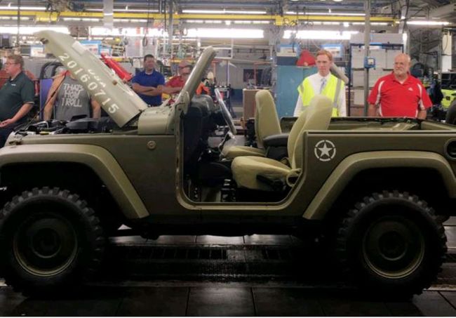75th Anniversary Jeep