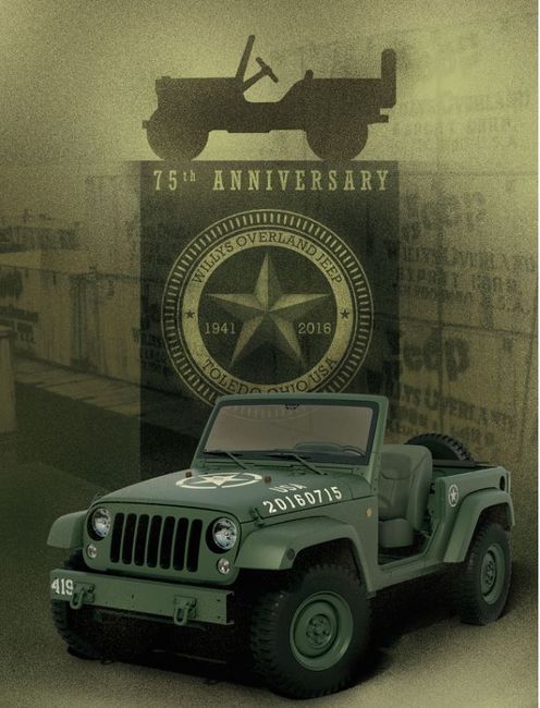 75th Anniversary Jeep