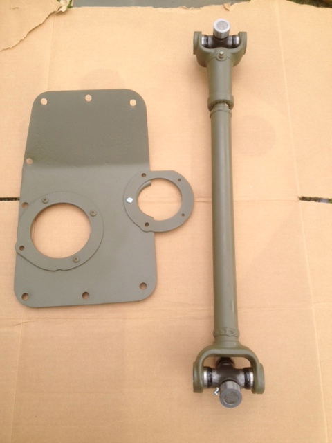 Propeller shaft and Trans. covers