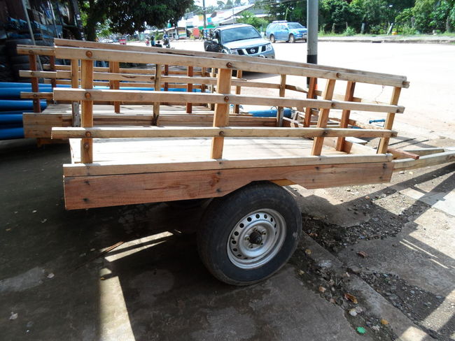 Thai farm trailer