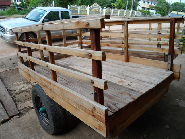 Thai farm trailer
