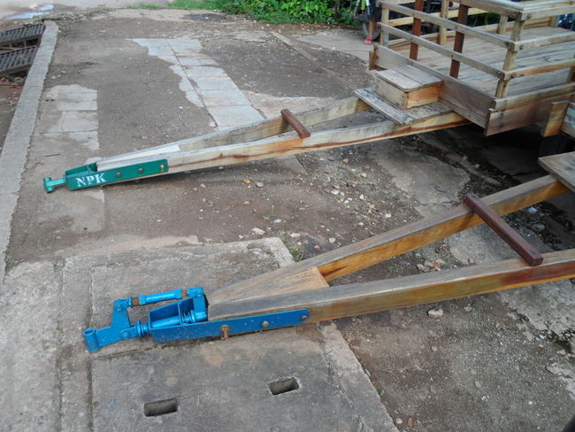Thai farm trailer