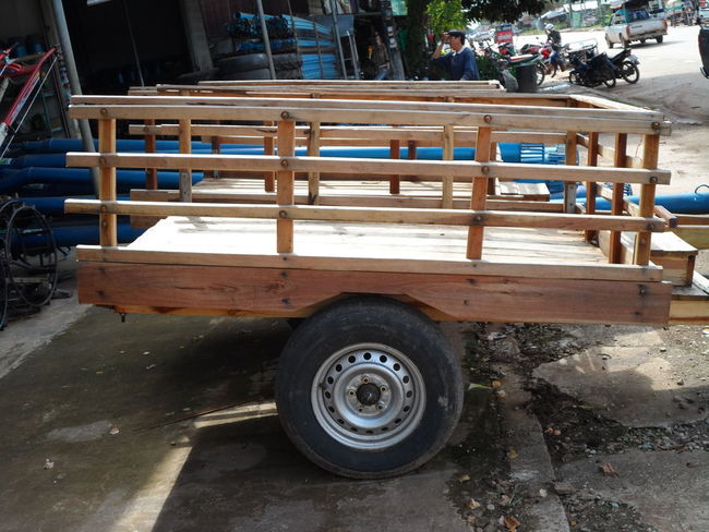 Thai farm trailer