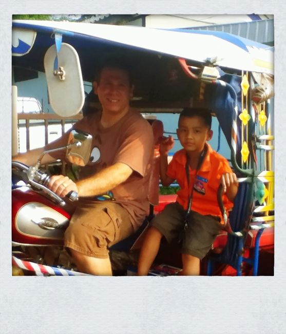 Joel in a Tuk-Tuk