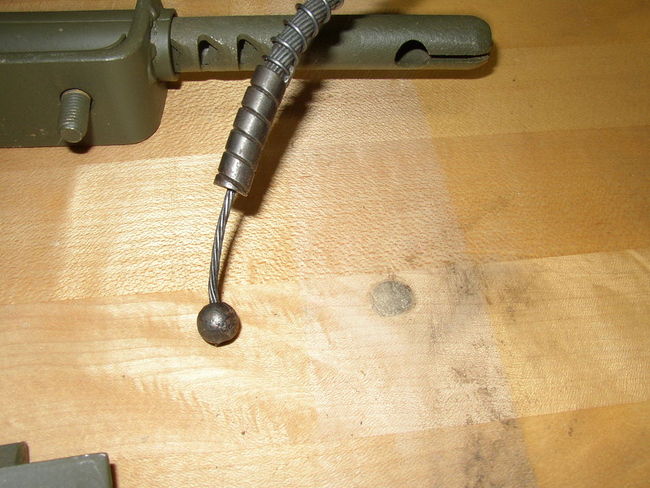 Early MB hand brake rachet/cable