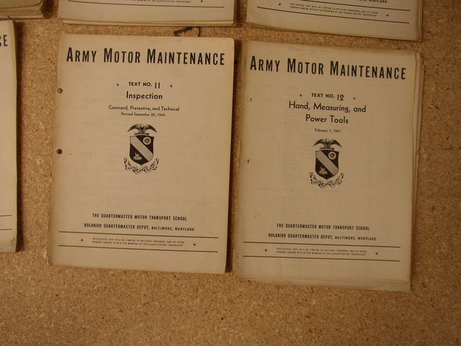 Army Motors Maintenance 11, 12