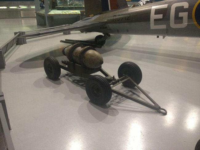 One of EAA's bomb carts