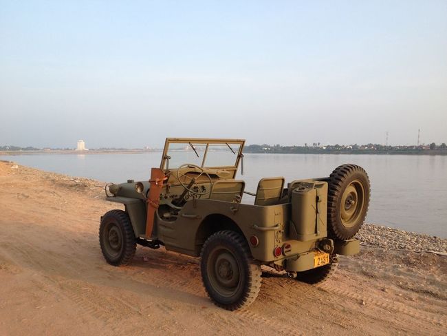 On the Mekong River Bank