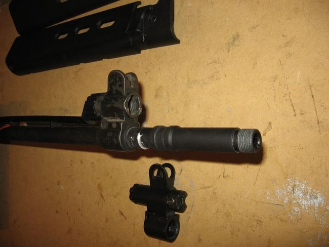King Arms FAL Fron Sight Install