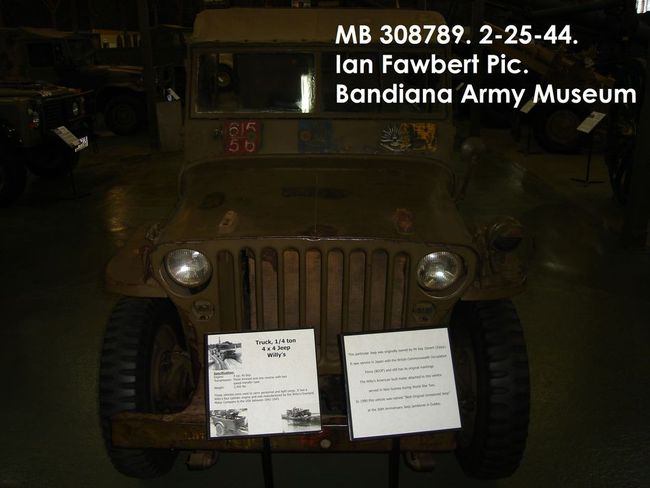MB 308789. Bandiana Army Museum
