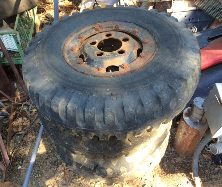 FS: Combat Wheels w/M&S Tires - Dodge WC Seat Pans - G503 Military ...
