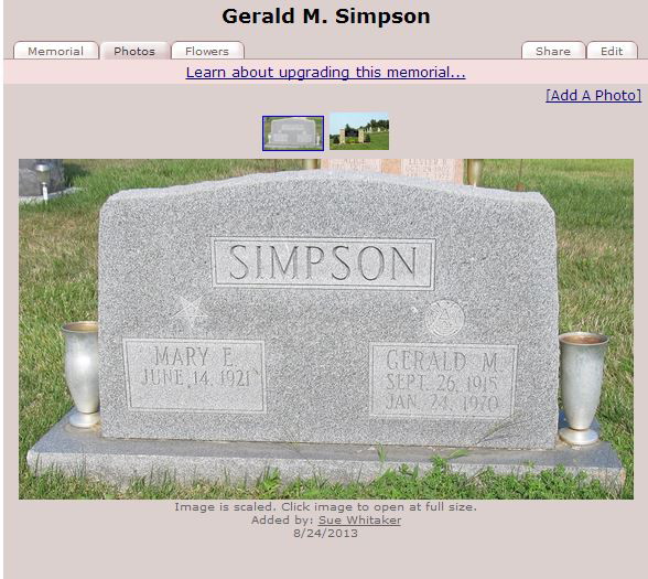 Gerald M Simpson