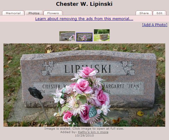 Chester W Lipinski