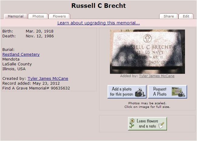 Russell C Brecht