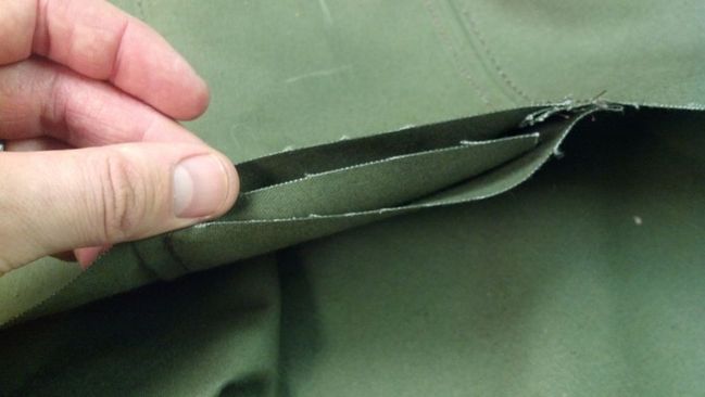 Top area is 3 pieces thick