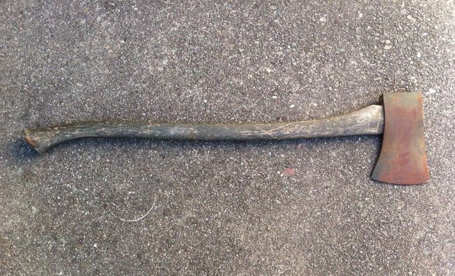 Estate sale Evansville axe for the Jeep